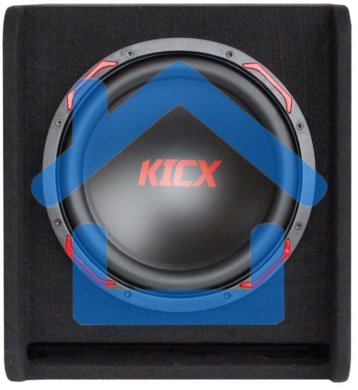 Сабвуфер автомобильный Kicx GT305BPA 350Вт активный (30см/12