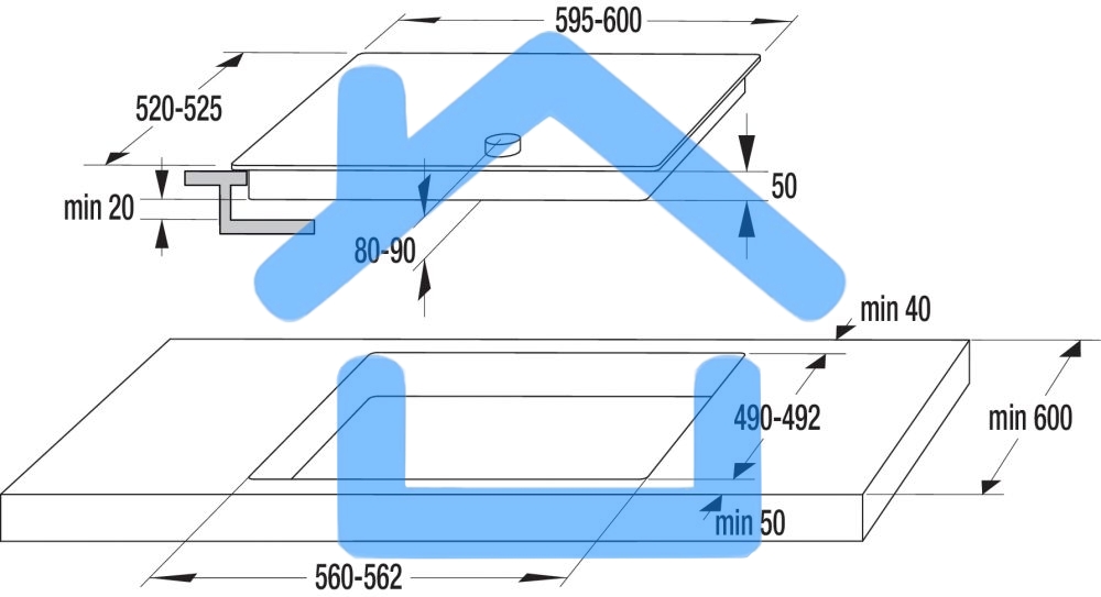 Варочная поверхность Gorenje EC642CLB