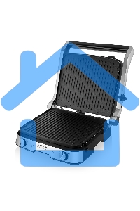 Гриль-пресс BRAYER BR2001, 2000 Вт, съем двухс., 31*26 см, регул высот, мет корп., поддон, 180