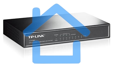 Коммутатор TP-Link SMB TL-SF1008P Коммутатор 8-port 10/100M Desktop PoE Switch