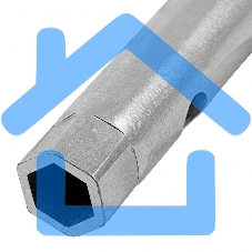 Ключ-трубка Matrix торцевой 10 х 12 мм, оцинкованный 13712