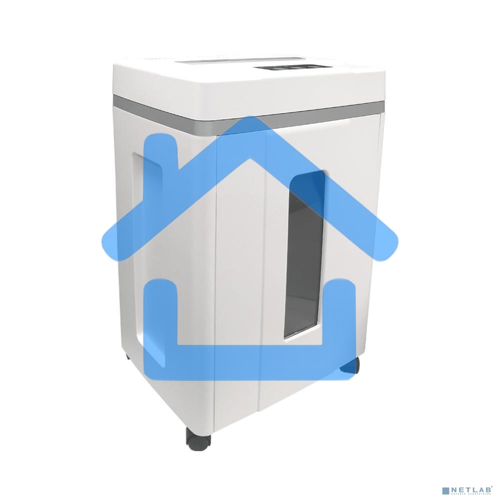 Шредер Office Kit S200TSCD 0,8x2 белый (секр.P-7) фрагменты 6лист. 25лтр. скобы пл.карты CD