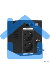 Источник бесперебойного питания ExeGate SpecialPro Smart LLB-500.LCD.AVR.2SH.USB 500VA/300W, LCD, AVR, 2*Schuko, USB, черный