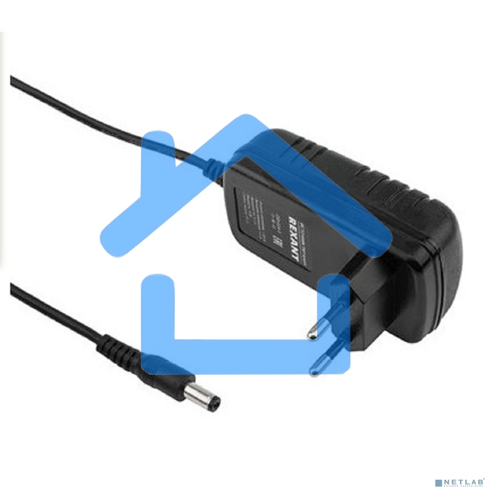 Источник питания 12 V 24 W с DC разъемом подключения 5.5х2.1 IP23