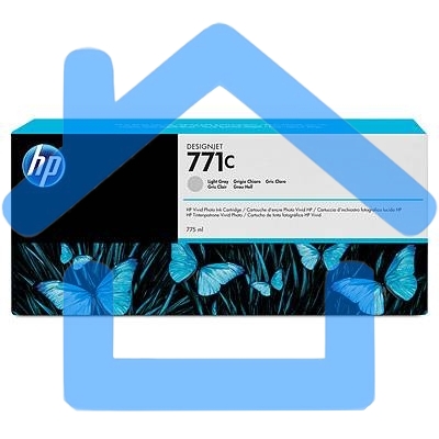 Картридж струйный HP №771C B6Y14A светло-серый для HP DJ Z6200 (775мл)
