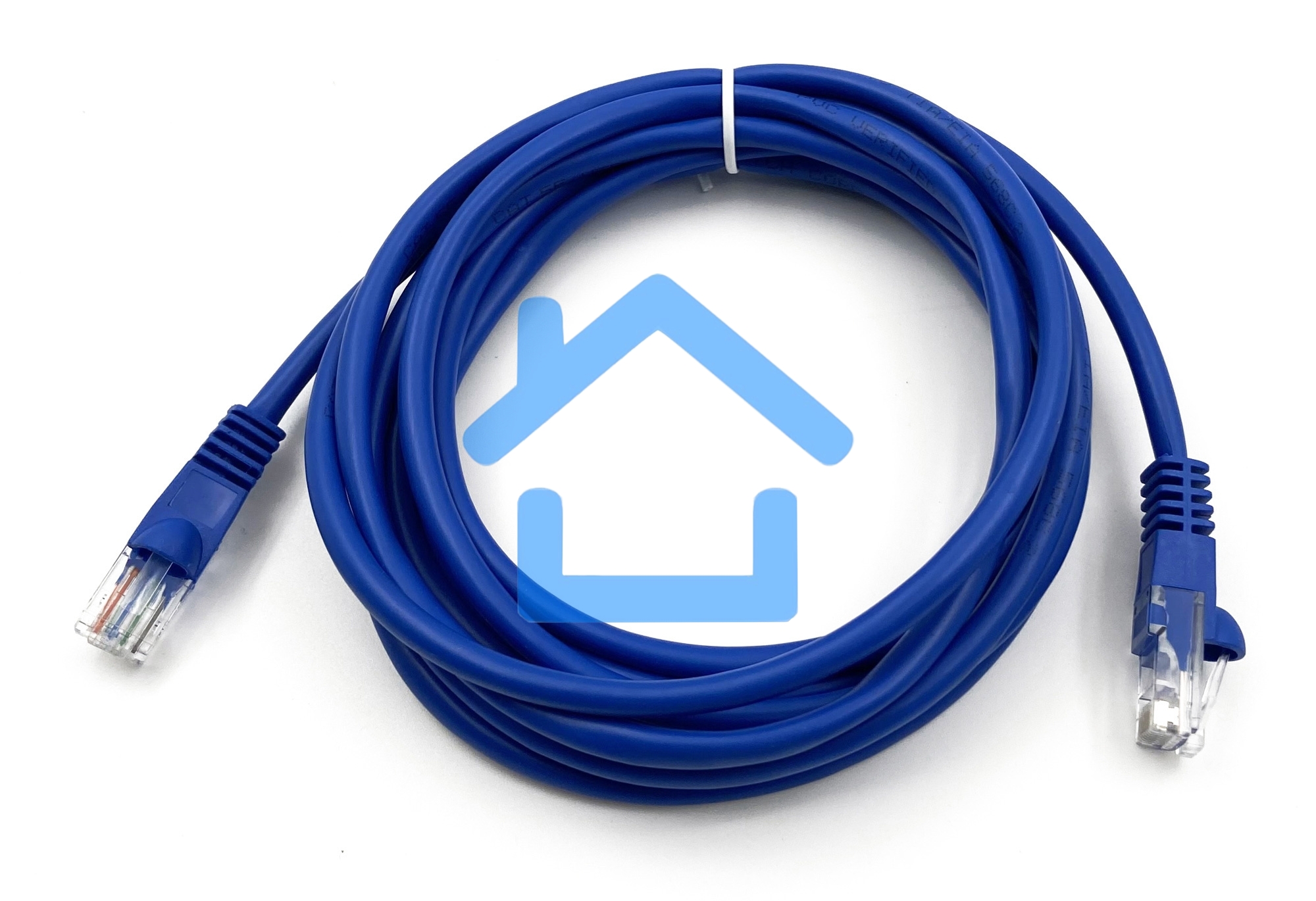 Патч-корд Buro UTP cat5E 3м синий RJ-45 (m)-RJ-45 (m)