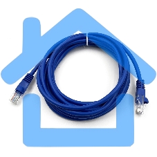 Патч-корд Buro UTP cat5E 3м синий RJ-45 (m)-RJ-45 (m)