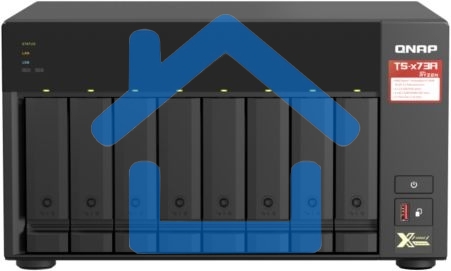Сетевое хранилище без дисков SMB QNAP TS-873A-8G NAS, 8 trays 3,5