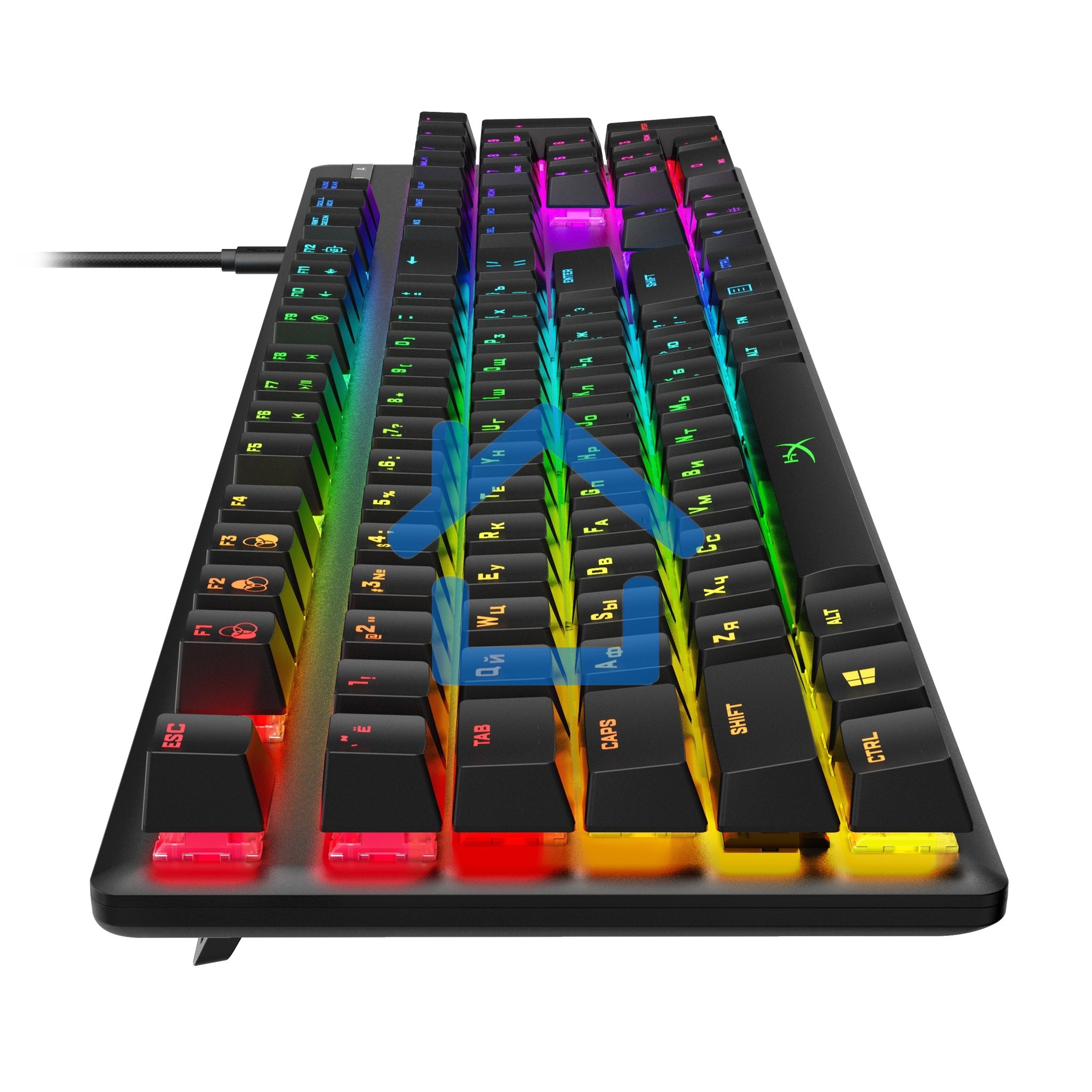 Клавиатура HyperX Alloy Origins (4P4F6AA#ABA) проводная, USB, черный