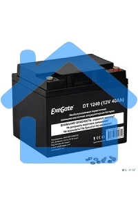 Батарея ExeGate DT 1240 (12V 40Ah), клеммы под болт М6