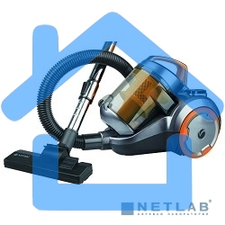 Пылесос Vitek VT-1894 оранжевый, питание от сети, 400 Вт, уборка сухая, пылесборник 2.5 л