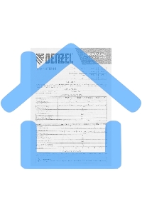 Шнур сетевой Energy Series, ПВС, 3 м, 3х1 мм, с неразборной вилкой, черный Denzel