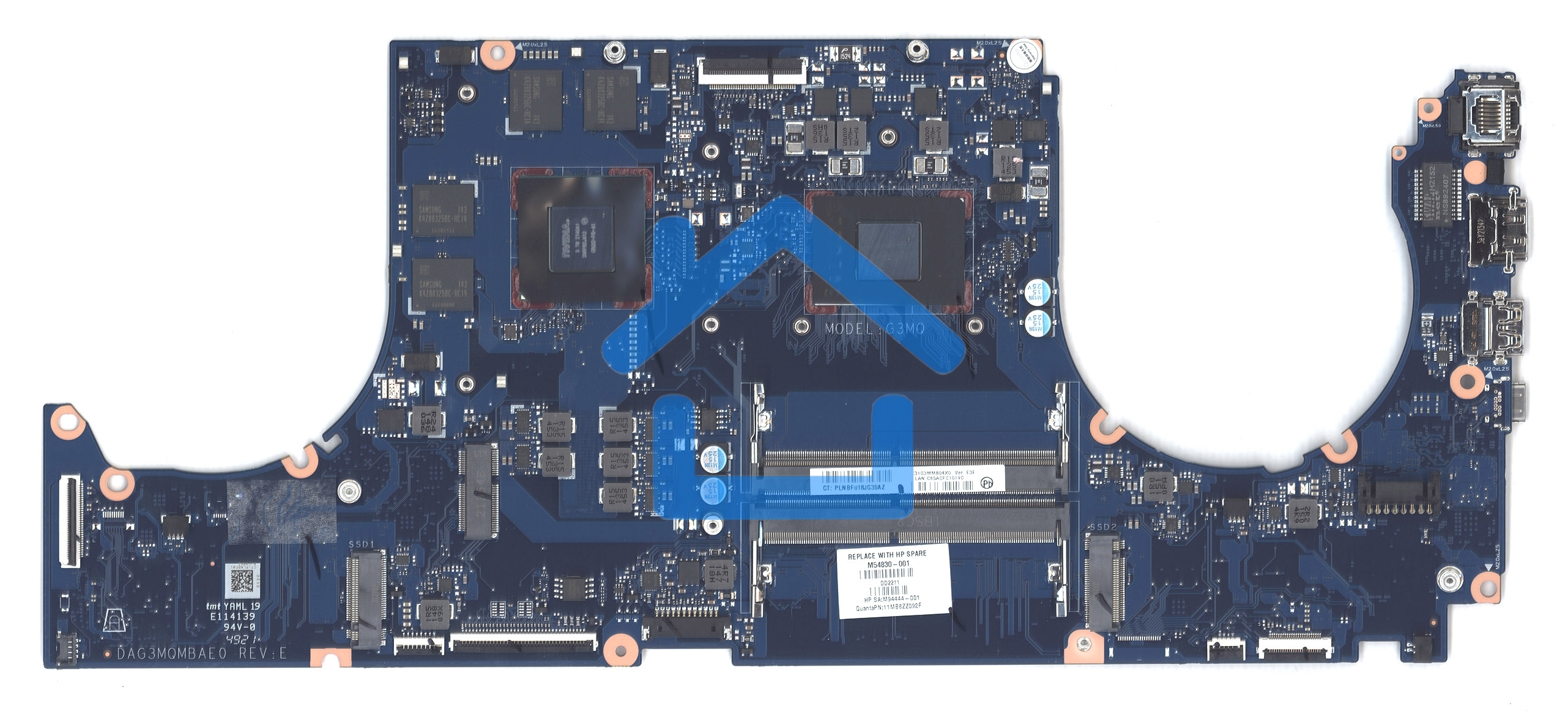 Материнская плата HP VICTUS Ryzen 5 5600H RTX3050