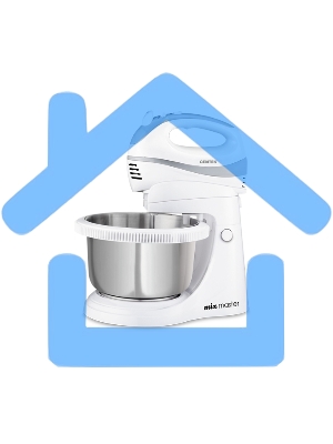 Миксер Centek CT-1107 белый/стальной