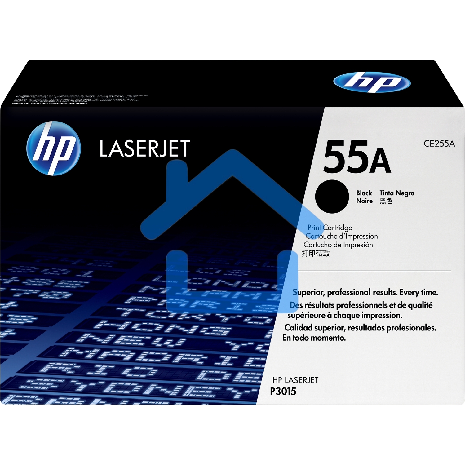 Картридж лазерный HP CE255A черный LJ P3015 (6000стр.)