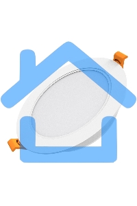 Светильник Gauss Elementary Downlight 5Вт 4000K белый круглый