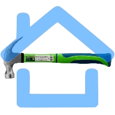 Молоток-гвоздодер СИБРТЕХ,450г, фибергласовая обрезиненная рукоятка СИБРТЕХ 10442