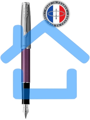 Ручка перьевая Parker Sonnet Essentials SB F545 (CW2169366) LaqViolet CT F сталь нержавеющая, подарочная коробка