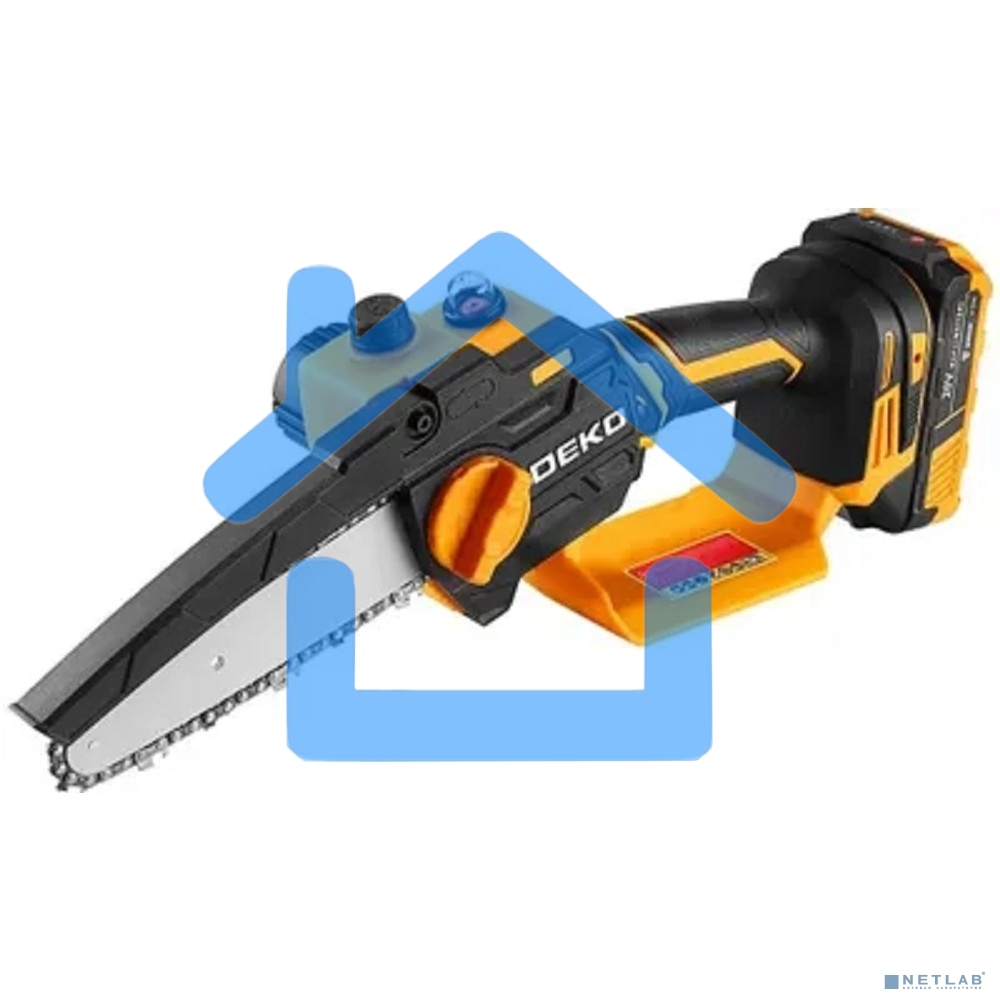 Пила цепная аккумуляторная DEKO DKCHS 20-6 PRO, 4