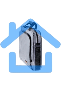 Сумка ExeGate EX264612RUS Office F1596 Dark-Grey, темно-серая, полиэстер, для ноутбуков до 15.6