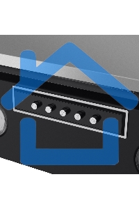 Вытяжка каминная Maunfeld Bridge 60 нержавеющая сталь/черное стекло, 60 см, 850 куб. м/ч, 51 дБ