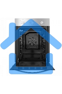 Шкаф духовой электрический Maunfeld EOEC516S, встраиваемый