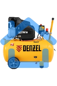 Компрессор Denzel воздушный DK1500/50,Х-PRO 1,5 кВт, 230 л/мин, 50 л 58064