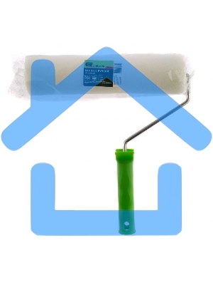 Валик ПОРОЛОН с ручкой, 250 мм, D - 48 мм, D ручки - 6 мм Россия Сибртех