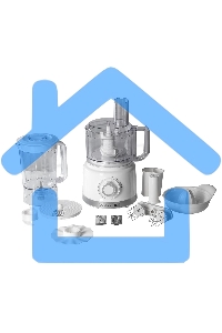 Кухонный комбайн Galaxy Line GL 2309, белый, пластик. чаша 1,5 л, 1000 Вт, 2 скорости и импульс. режим