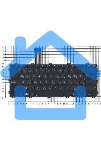 Клавиатура для ноутбука Asus X301 X301A X301K черная