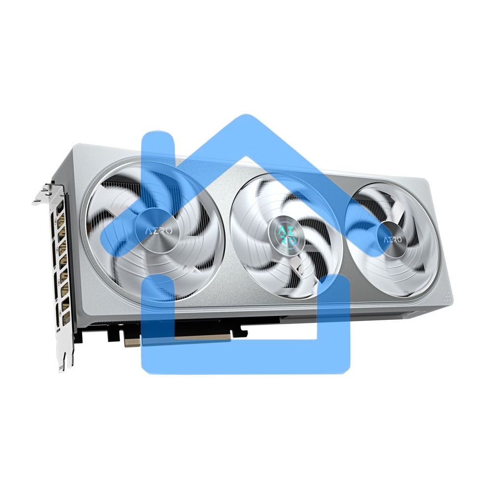 Видеокарта Gigabyte PCI-E GV-N5070AERO OC-12GD 1.0 NVIDIA GeForce RTX 5070 12Gb 192bit GDDR7 2805/28000 HDMIx1 DPx3 HDCP Ret