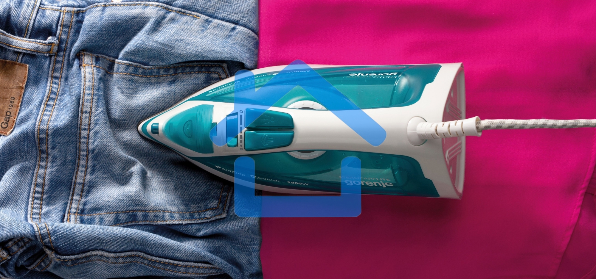 Утюг Gorenje SIH1800TQC 1800Вт зеленый/белый