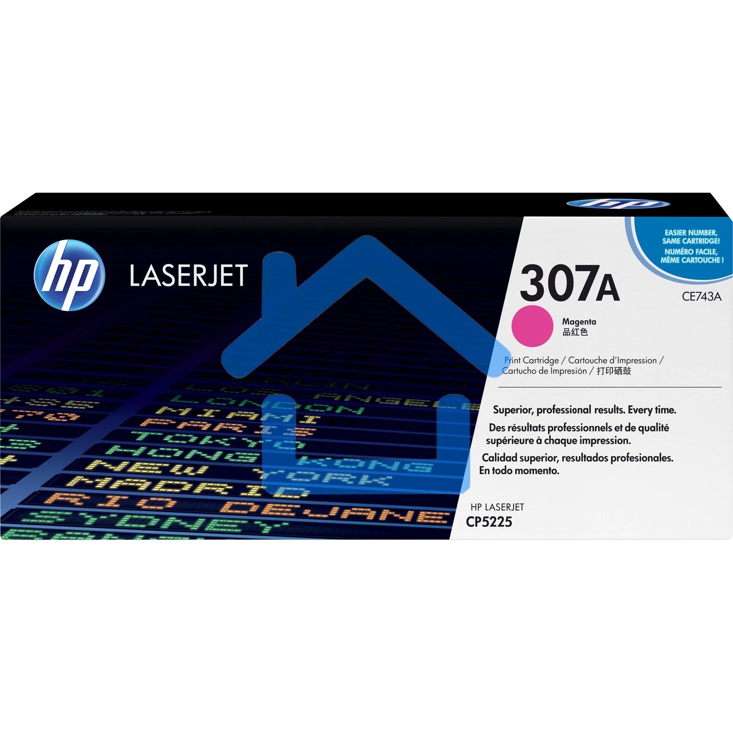 Картридж лазерный HP CE743A пурпурный Color LJ CP5225 (7300стр.)