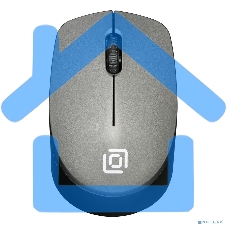 Мышь беспроводная Oklick 486MW серый/черный, 1000 dpi, радиоканал, USB, кнопки - 3