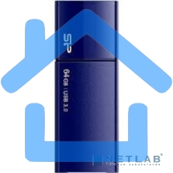 Флешка USB R/W 64 Gb Blaze B05 SP064 Gb,UF3B05V1D USB 3.0 синий