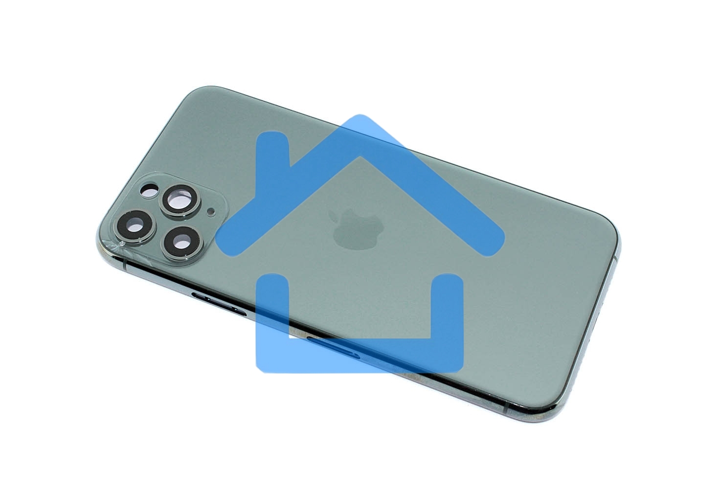 Задняя крышка (корпус) в сборе с рамкой для Apple iPhone 11 Pro зеленая