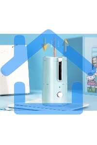 Точилка для карандашей электрическая Deli VA8 пластик, синий