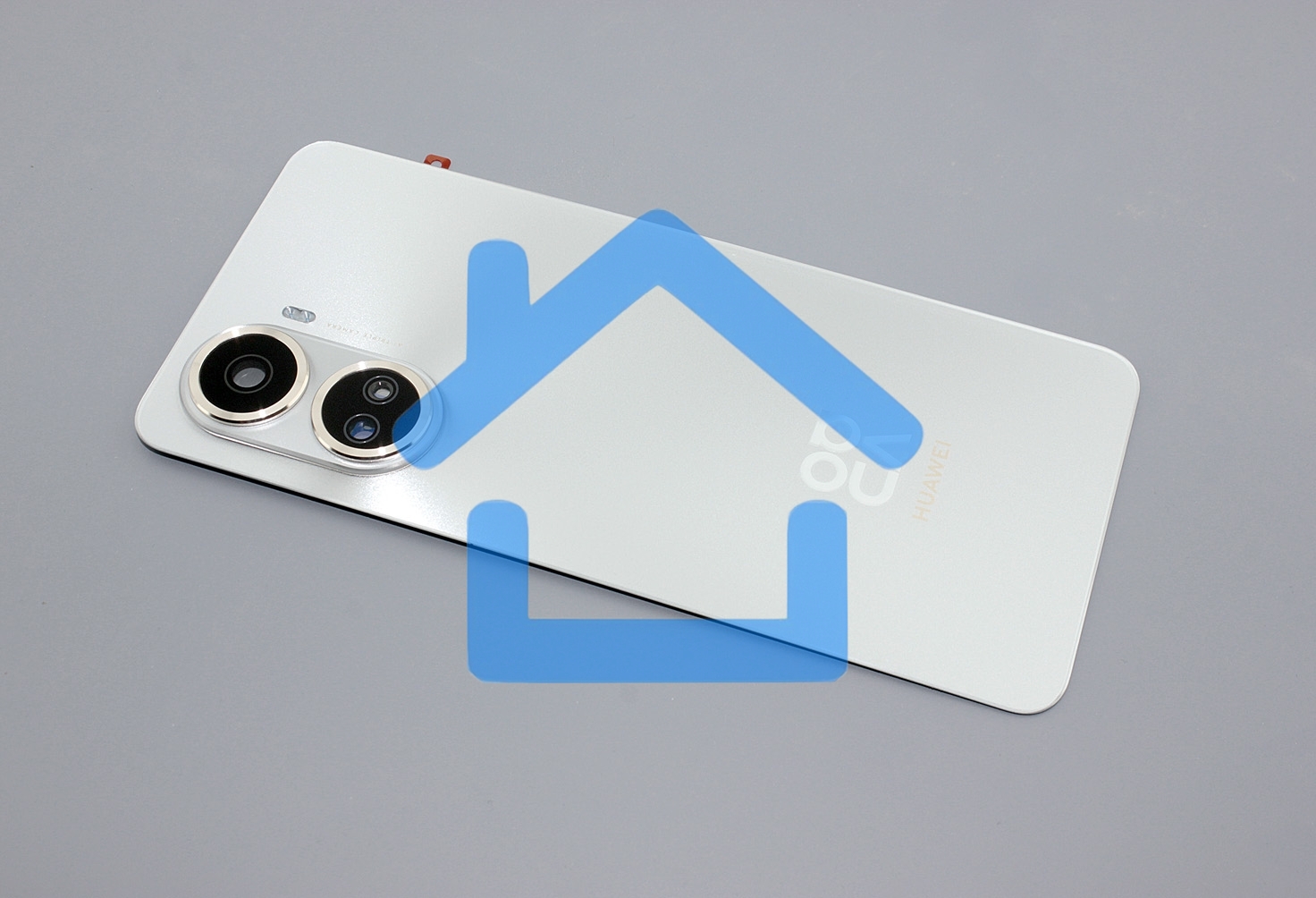 Задняя крышка для Huawei Nova 10 SE (Service Pack 02355FBG) серебристая