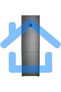 Холодильник Liebherr CNBDC 573I-22 001 черная нержавеющая сталь двухкамерный 266/94л морозилка снизу