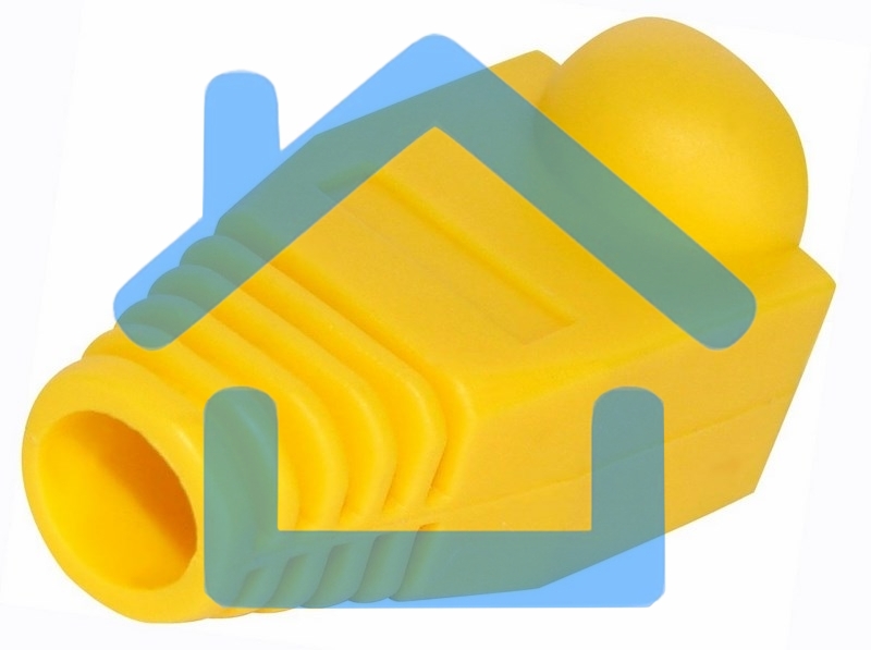 Изолирующий колпачок Rexant для разъемов RJ-45, желтый