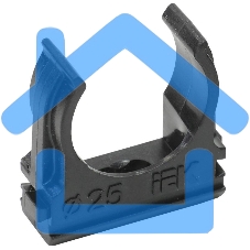 Держатель с защелкой CF25 IEK черный CTA10D-CF25-K02-100