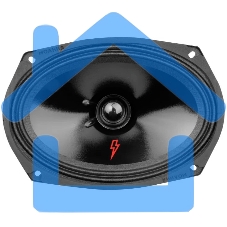 Колонки автомобильные Edge EDB5-E1 50Вт 91дБ 4Ом 13см (5дюйм) (ком.:2кол.) коаксиальные двухполосные