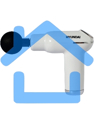 Массажер Hyundai H-MG898 30Вт белый