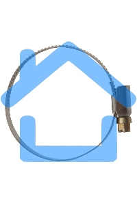 Хомуты Сибртех нержав. сталь, стандартное болтовое крепление 40-60 мм, ширина 9 мм, 50 шт.