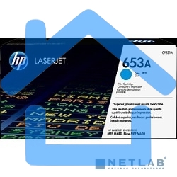 Тонер Картридж HP 653A CF321A голубой для HP MFP M680 (16000стр.)