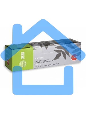 Картридж лазерный Cactus CS-TK170 черный (7200 стр.) для Kyocera Mita P2135 Ecosys, P2135d Ecosys, P2135dn Ecosys, Mita FS 1320, 1320d, 1320dn, 1370, 1370dn