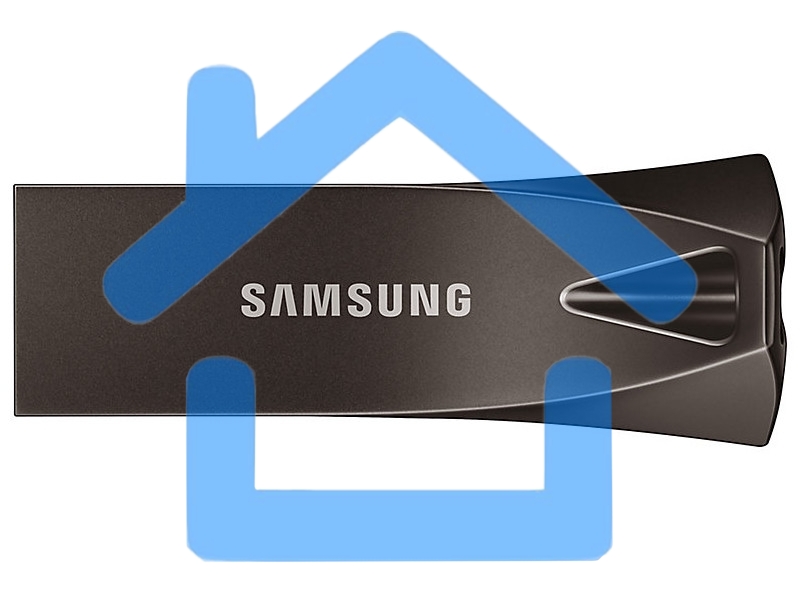 Флешка USB R/W 64Gb USB Drive <USB 3.1> Samsung BAR Plus (up to 300Mb/s) (MUF-64BE3/APC) серебристый