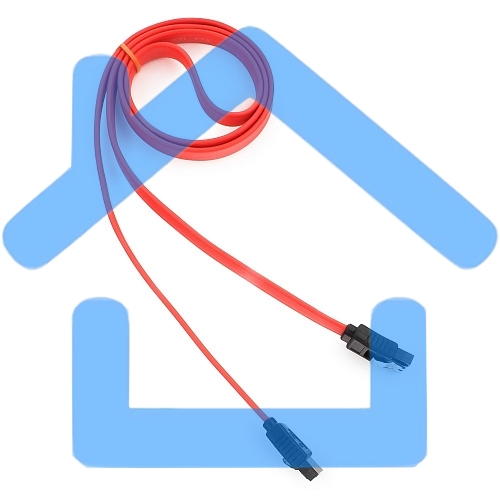 Кабель интерфейсный SATAIII Cablexpert CC-SATAM-DATA-0.8M, 80см, 7pin/7pin, защелка, пакет