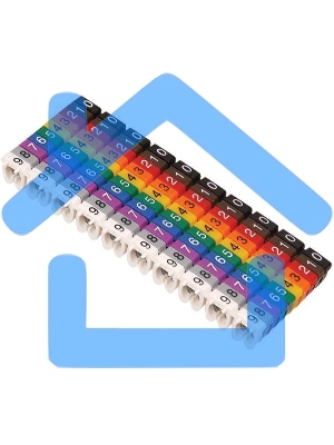 Маркер кабельный МКН комплект цифр 