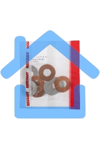 Шайба алюмомедная ШАМ 28/13 (в упак. 10 шт.) Rexant